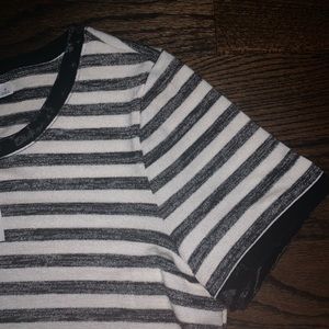 Gap Women’s Velvet Rolled Striped Shirt